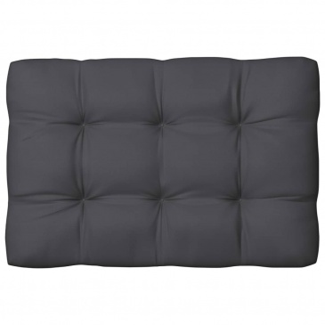 Poduszki na sofę z palet, 2 szt., antracytowe