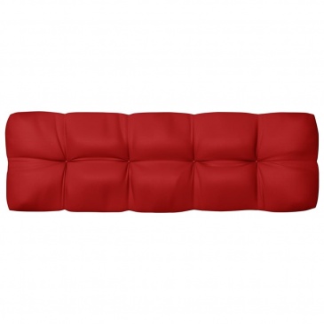 Poduszki na sofę z palet, 2 szt., czerwone
