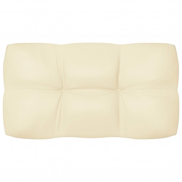 Poduszki na sofę z palet, 5 szt., kremowe
