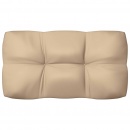 Poduszki na sofę z palet, 7 szt., beżowe