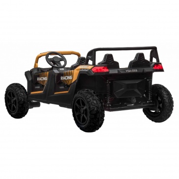 Pojazd 4-osobowy buggy atv racing utv2000 z baterią li-ion złoty