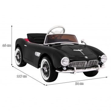 Pojazd BMW 507 Retro Czarny