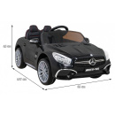 Pojazd mercedes benz amg sl65 s czarny