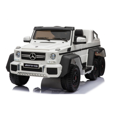 Pojazd Mercedes G63 6x6 Biały