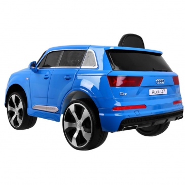 Samochód dla dzieci New Audi Q7 2.4G LIFT Lakierowany Niebieski