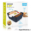 Pojemnik Bread&Dip 10,5x24x24 cm Tomorrow's Kitchen granatowy