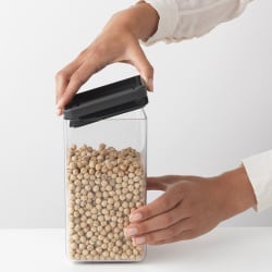 Pojemnik kuchenny 1,6l Brabanatia Tasty czarny 