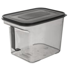 Pojemnik kuchenny z uchwytem pokrywką na produkty sypkie płatki makaron mąkę cukier 2,75 l matrix Pojemnik kuchenny z uchwytem pokrywką na produkty sypkie płatki makaron mąkę cukier 2,75 l matrix