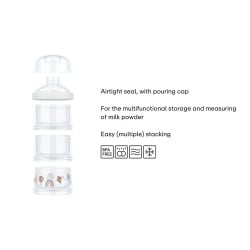 Pojemnik na mleko w proszku mio 3-częściowy little goose 108063565392