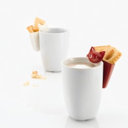 Pojemnik wielofunkcyjny na kubek Koziol Mimmi malinowy