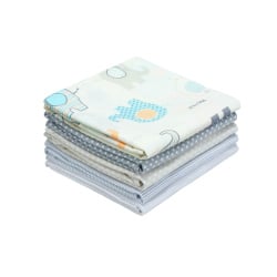 Prześcieradło Hevea Milusie 200x120 (Corgi Patchwork)