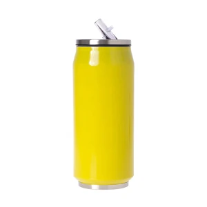 Puszka kubek term. 500ml Żółty/OD1381