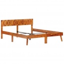 Rama łóżka, lite drewno sheesham, 140 x 200 cm