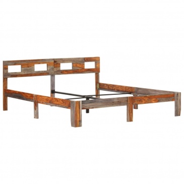 Rama łóżka, lite drewno sheesham, 180x200 cm