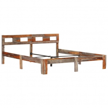Rama łóżka, lite drewno sheesham, 180x200 cm