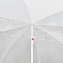 Rattanowa sofa z parasolem (Brązowa)