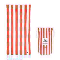 Ręcznik plażowy, szybkoschnący - waikiki coral xl 200x90cm