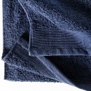 Ręczniki do sauny, 5 szt., bawełna, 450 g/m², 80x200 cm, granat