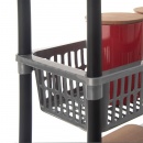 Regał organizer szafka koszyk 4-poziomowy kuchenny łazienkowy do kuchni łazienki wąski
