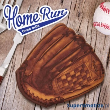 Rękawica kuchenna baseballowa Home Run Mustard