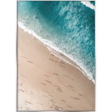 Reprodukcja na szkle Sea Hamptons Beach 70x100x3 cm