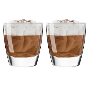 Ritzenhoff Alpino Cappuccino Zestaw 2 Kryształowych szklanek do cappuccino whisky wody Ritzenhoff Alpino Cappuccino Zestaw 2 Kryształowych szklanek do cappuccino whisky wody