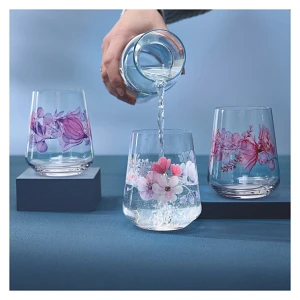 Ritzenhoff Szklanka kryształowa Sommersonett kwiaty 510 ml ilustrator T. Kuhlmann Ritzenhoff Szklanka kryształowa Sommersonett kwiaty 510 ml ilustrator T. Kuhlmann