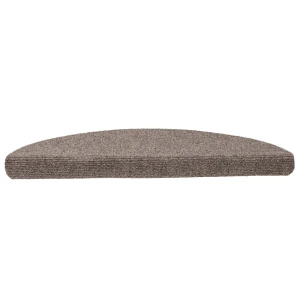 Samoprzylepne nakładki na schody, 10 szt., kremowe, 56x17x3 cm
