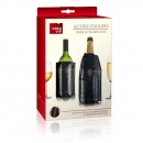 Schładzacze do wina i szampana klasyczny Vacu Vin czarno-złoty