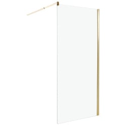 ścianka prysznicowa ahaus 90 x 190 cm złoty