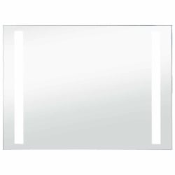 Ścienne lustro łazienkowe z LED, 100 x 60 cm