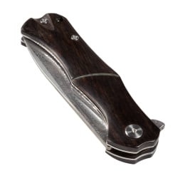 Shiori 撓 Mori - nóż myśliwski ze stali damasceńskiej