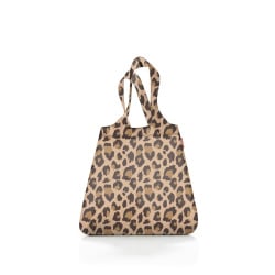 Siatka mini maxi shopper, leo macchiato