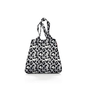 Siatka minim maxi shopper, leo nero