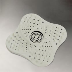 Silikonowe sitko do umywalki białe