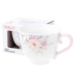 SILVAN Kubek porcelanowy 530ml kwiaty/OD2865
