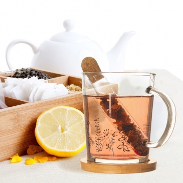 Sitko do zaparzania herbaty szklane 13 cm