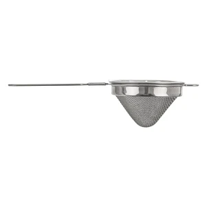 Sitko kuchenne podwójne stalowe zaparzacz do zaparzania parzenia herbaty ziół z uchwytem 7 cm