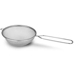 Sitko kuchenne stalowe, cedzak, durszlak, 12 cm