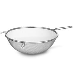 Sitko kuchenne stalowe, cedzak, durszlak, 20 cm