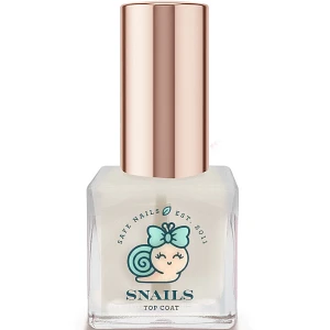 Snails, Biopochodny Top Coat dla dzieci, 5 ml Snails, Biopochodny Top Coat dla dzieci, 5 ml