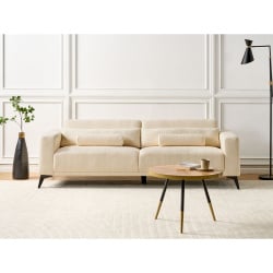 Sofa 3-osobowa boucle złamana biel ange Sofa 3-osobowa boucle złamana biel ange