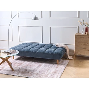 Sofa rozkładana dla 2 osób RISOR Niebieski