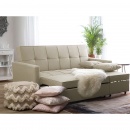 Sofa tapicerowana beżowa GLOMMA