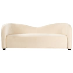 Sofa welurowa złamana biel veltada