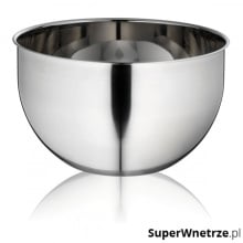 stalowa miska, śred.26 cm, wys. 16 cm, 6,0 l