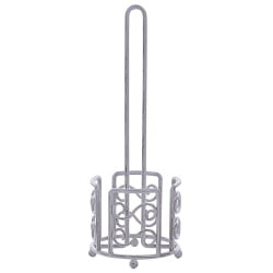 Stojak na papier toaletowy mandi metal szary