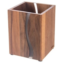 Stojak na przybory kuchenne drewniany river