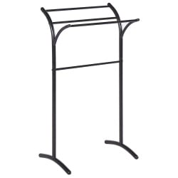 Stojak na ręczniki 51 x 91 cm czarny yopal Stojak na ręczniki 51 x 91 cm czarny yopal