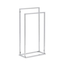 Stojak na ręczniki srebrny RECREO Stojak na ręczniki srebrny RECREO